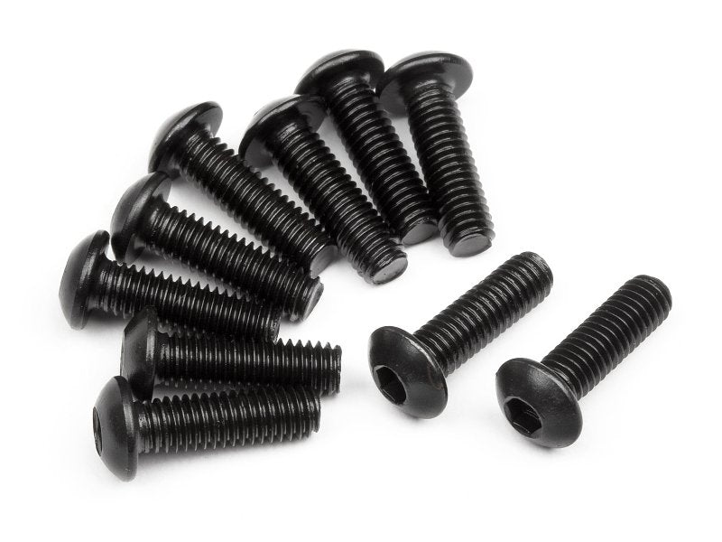 Button Head Screw M3x10mm (10 pcs)