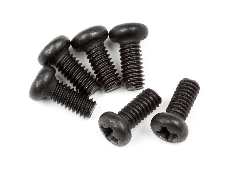 Button Head Screw M2.5x6mm (6 pcs)