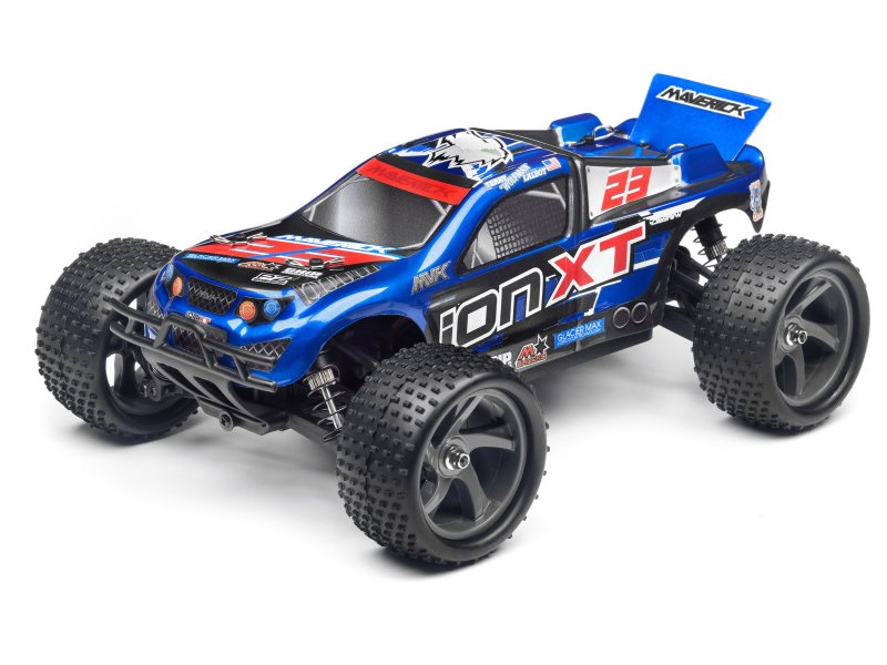 Truggy Painted Body, Blue w/Decals, Ion XT