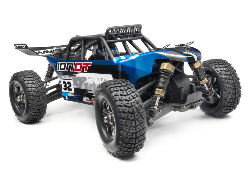 DESERT TRUCK PAINTED BODY BLUE WITH DECALS ION DT