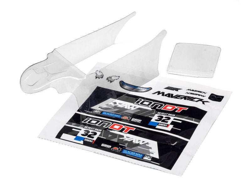 CLEAR DESERT TRUCK BODY WITH DECALS (ION DT)