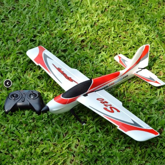 OMPHOBBY S720 RC Plane RTF 6-Axis Gyro Stabilizer RC Airplane Ready To Fly With Normal Flight Mode Aerobatic Flight Mode RC Planes