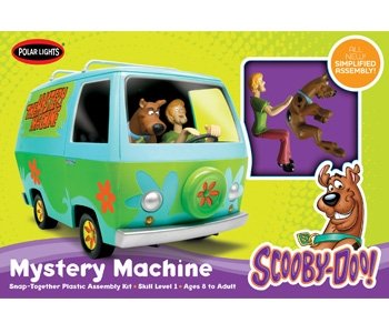 Polar Lights Scooby - Doo Mystery Machine Snap Together Model Kit w/ Figures 901