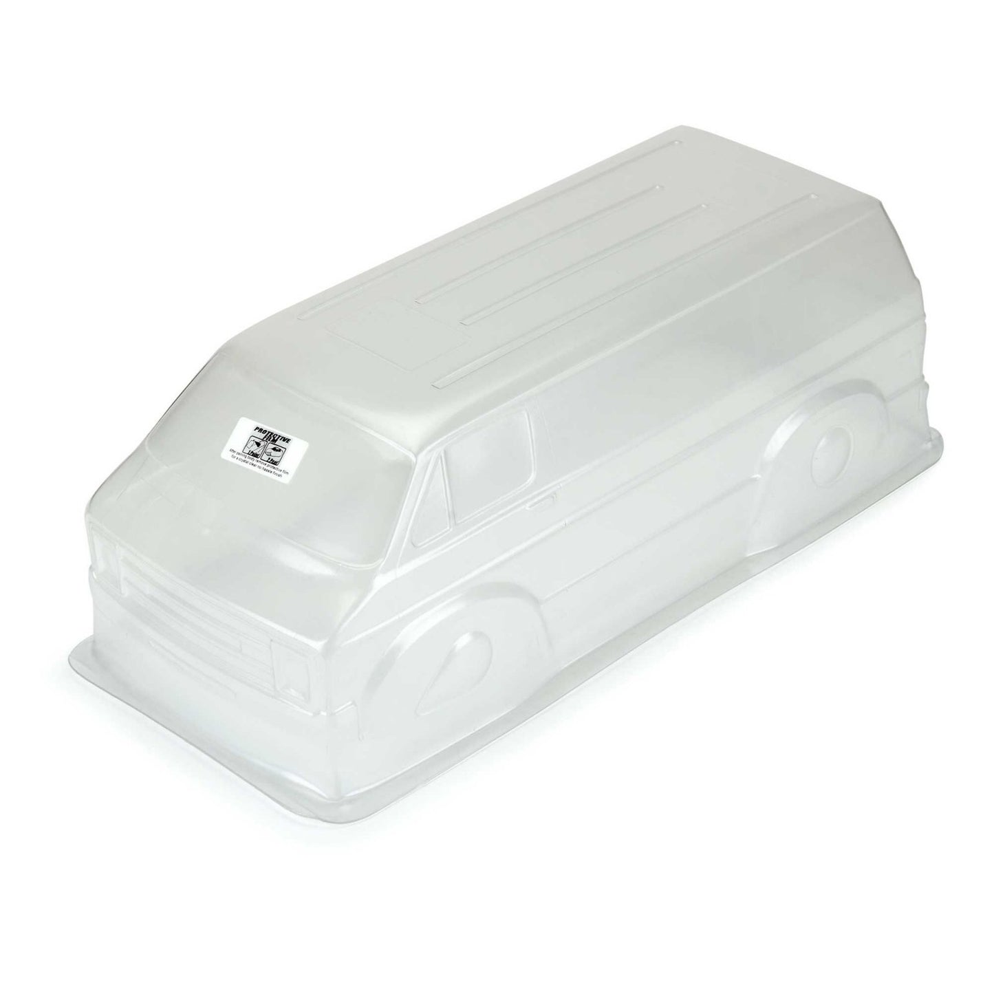 Clear Body 70's Rock Van for 12.3" WB Crawlers