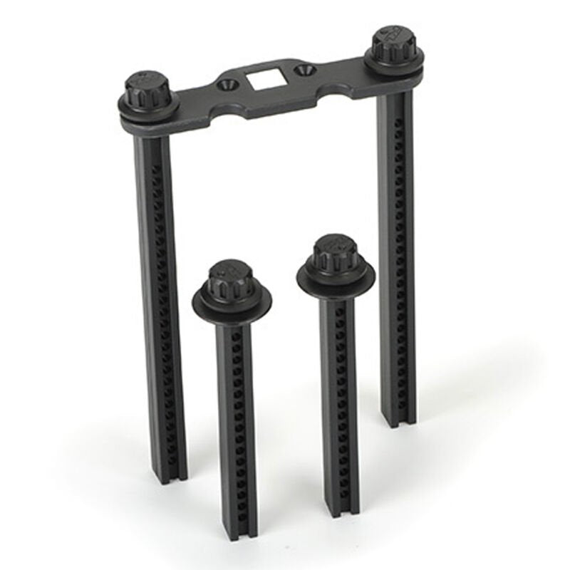 6307-00 Extended Fr/Re Body Mounts Revo 3.3/Summit