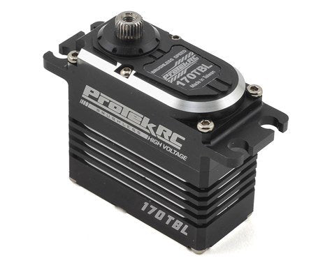 170TBL Black Label High Torque Brushless Servo, High Voltage, Metal Case