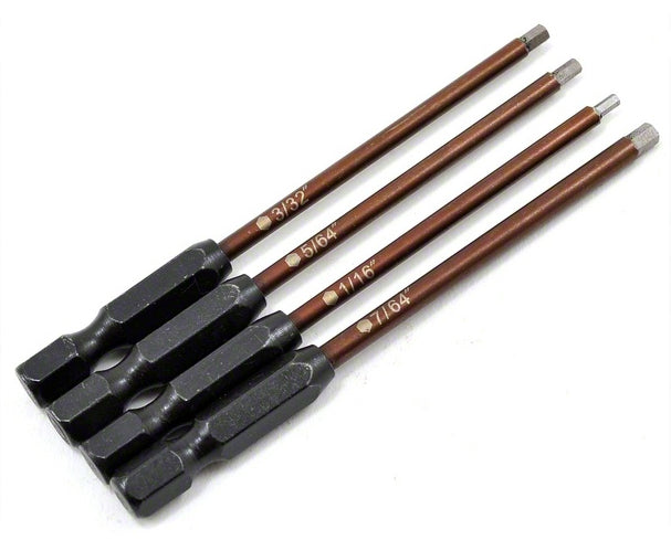 Trutorque Standard Power Tool Set-1/16, 5/64, 3/32, 7/64