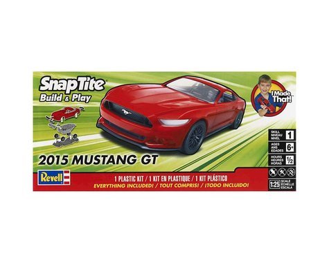 Snap Tite Plastic Model Kit-2015 Mustang GT 1:25