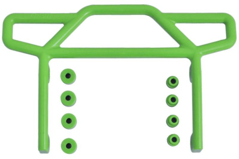Rear Bumper Green: Rustler