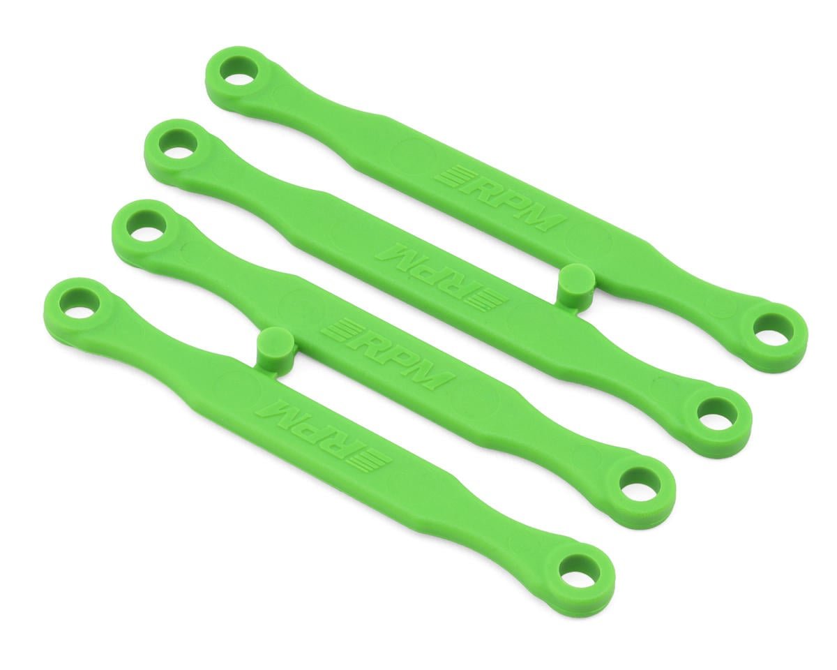 RPM Camber Link Set for Traxxas® Stampede®/Slash®/Rustler® 4x4 BL-2s™ (Green) (Front/Rear)