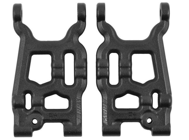 DISCONTINUED - 73552 Front A-Arms Losi Mini 8ight Black