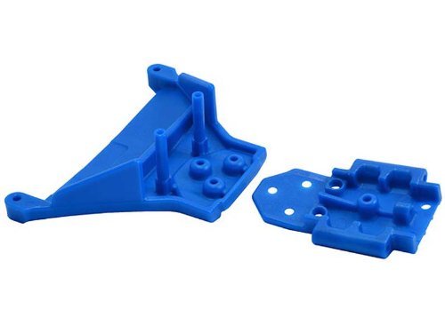Front Bulkhead for Slash 4x4 LCG and Rustler 4x4 Blue