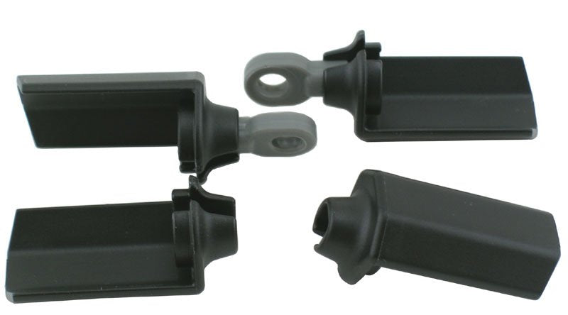 SHOCK SHAFT GUARDS FOR MOST ASC 1/10 SCALE SHOCKS - BLUE