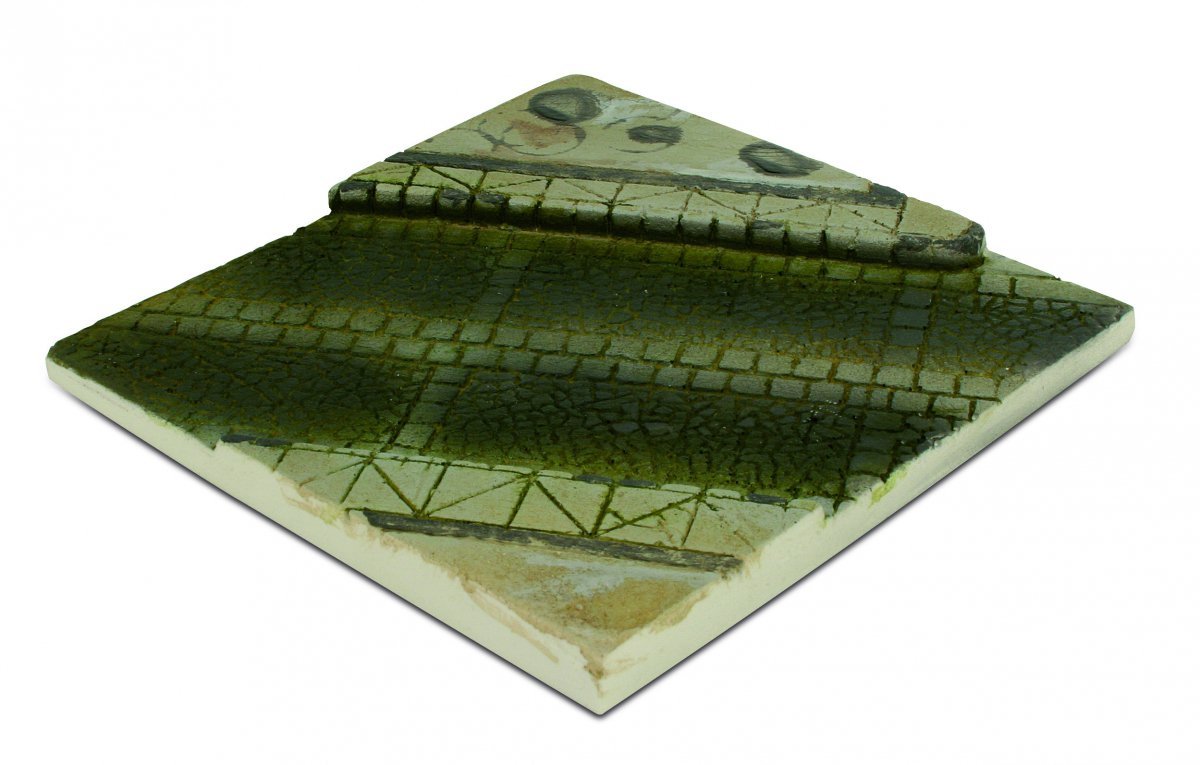 SC.001 14x14 Paved Street Section Scenery 14 x 14