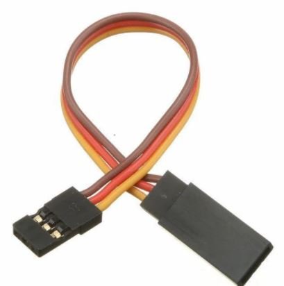 JR Compatible Servo Extension Leads 100mm 22 awg