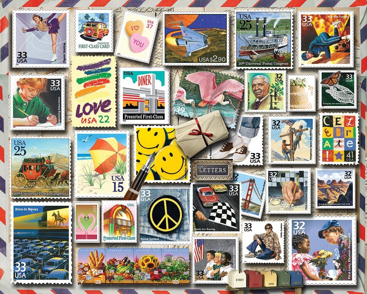 America Smiles (1253pz) 1000 Pieces