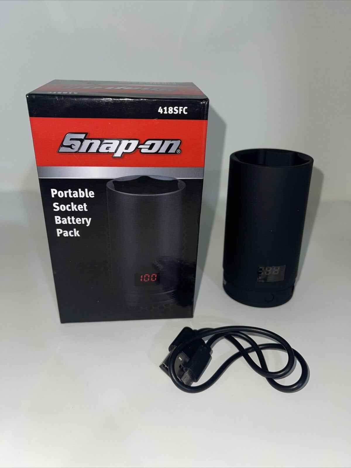 Portable Socket Battery Pack Snap on