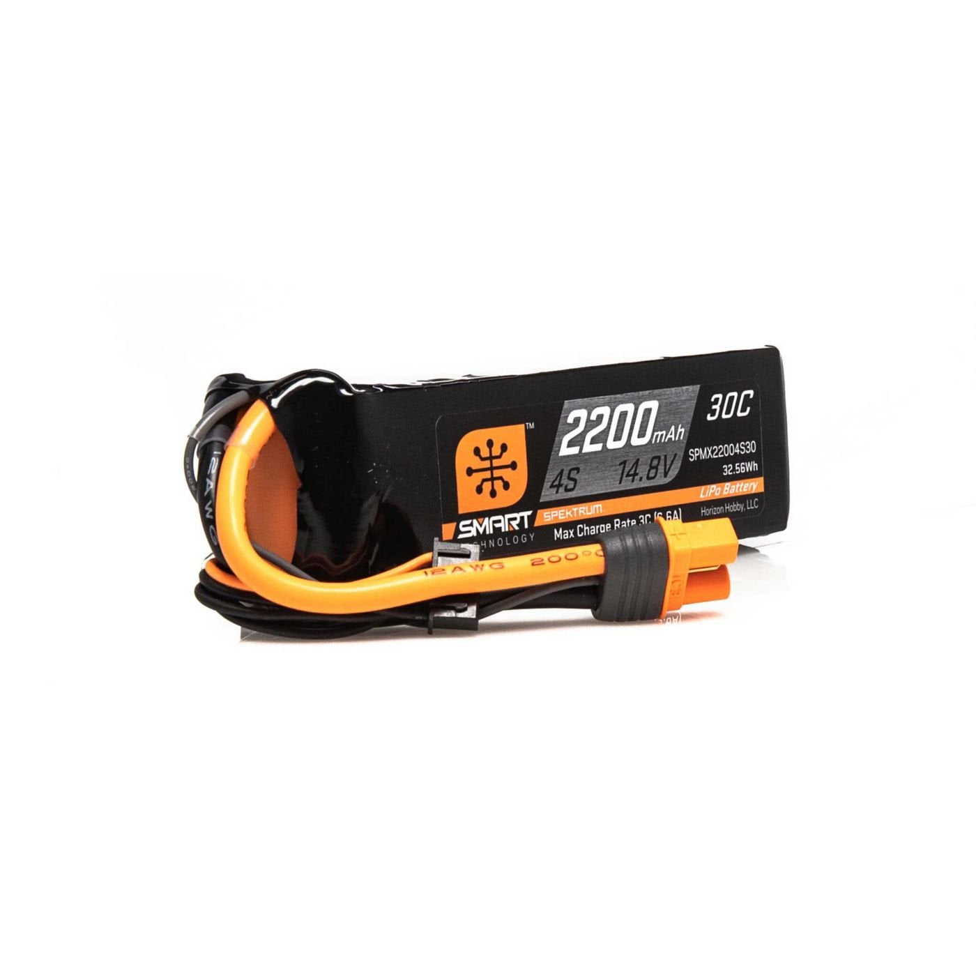 2200mAh 4S 14.8V Smart G2 LiPo 30C; IC3