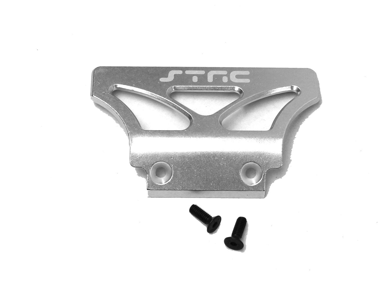 OVERSIZED FRONT BUMPER (SILVER) STAMPEDE / RUSTLER