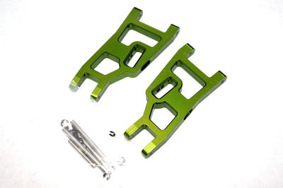 Aluminum Front A-Arms w/ Hinge-Pins, Green, for Traxxas Stampede / Rustler / Slash