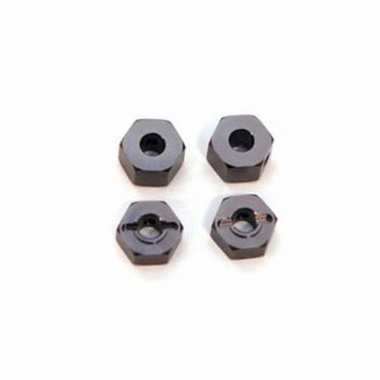 CNC MACHINED ALUMINUM LOCK-PIN TYPE HEX ADAPTER FOR STAMPEDE