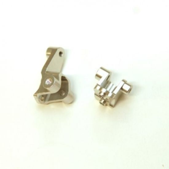 Aluminum Front Lower Shock Mount, Silver, for Traxxas TRX-4, 1pr