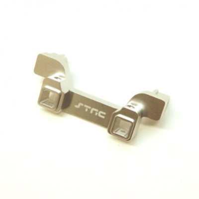 Aluminum Heavy Duty Rear Bumper Mount, Silver, for Traxxas TRX-4