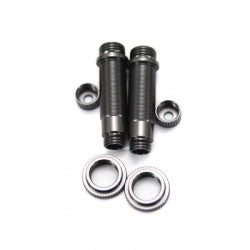 Aluminum Shock Upgrade Kit, Gun Metal, for Axial SCX10, 1pr