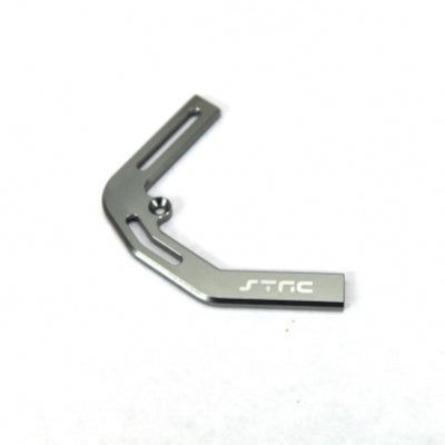 Aluminum Chassis Brace, Gun Metal, for Axial Yeti