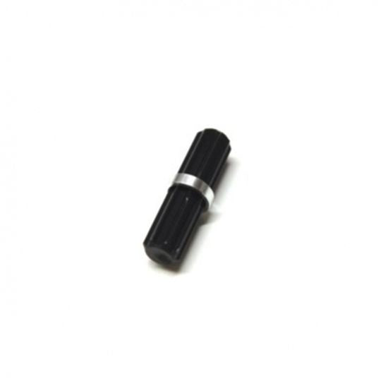 Aluminum Front Center Driveshaft Spline, Black, for Axial SCX10 II, 1pc