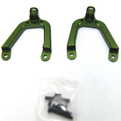 Precision Aluminum Front Shock Tower, Green, for Axial SCX10
