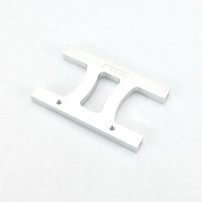 Aluminum Heavy Duty Chassis Center H Brace, Silver, for Axial SCX10 / SCX10 II