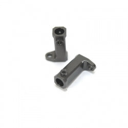 Aluminum Side Rail Mount, Gun Metal, for Axial SCX10, 1pr