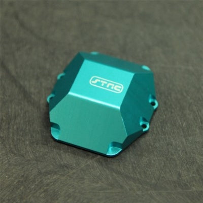 Aluminum V2 Heavy Duty Differential Cover, Blue, for Axial Wraith / Yeti