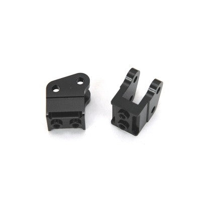 Aluminum Heavy Duty Bottom Shock Mounts, Black, for Axial Wraith, 1pr