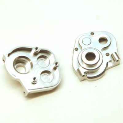Aluminum Heavy Duty Center Transmission Case, Silver, for HPI Venture