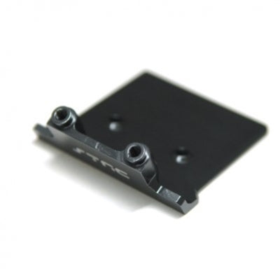 Aluminum Heavy Duty Front Skid Plate / Bumper Mount, Gun Metal