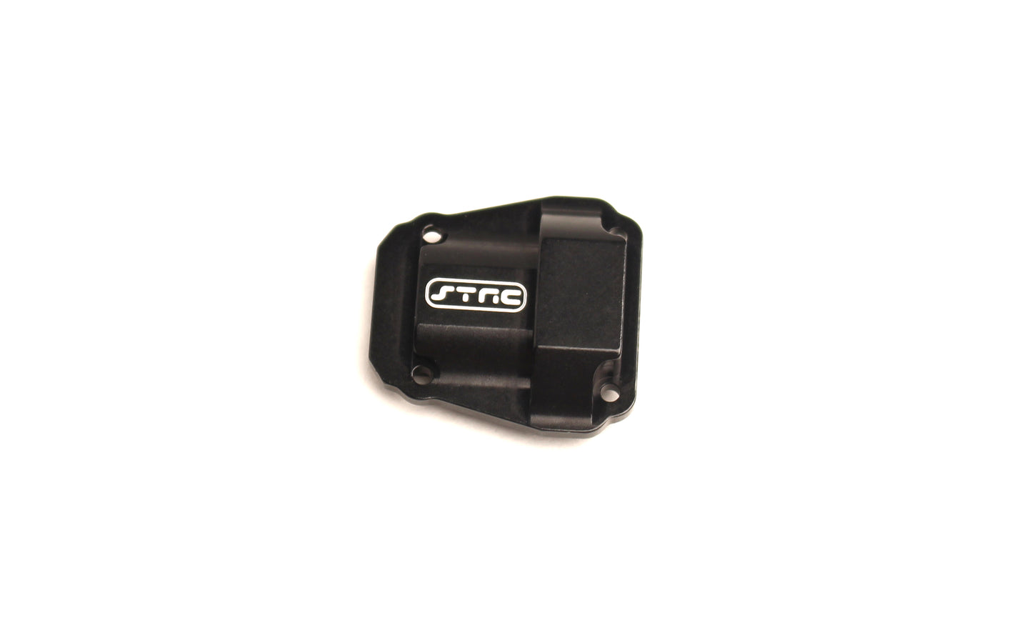 Aluminum Diff Cover, Black, for Vaterra Ascender / Bronco Scale Truck