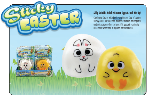 Sticky the Easter Egg
