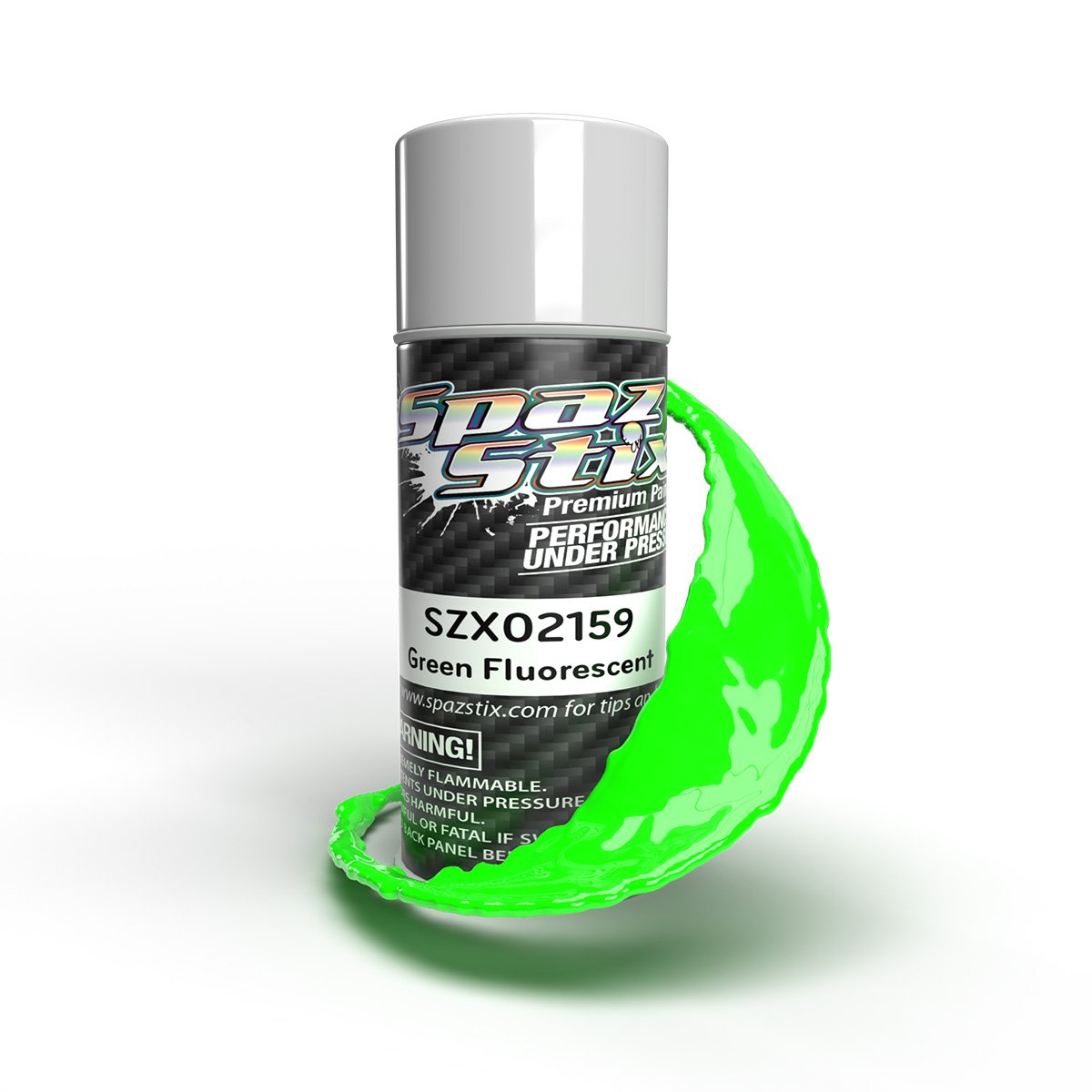 GREEN FLUORESCENT AEROSOL PAINT 3.5OZ