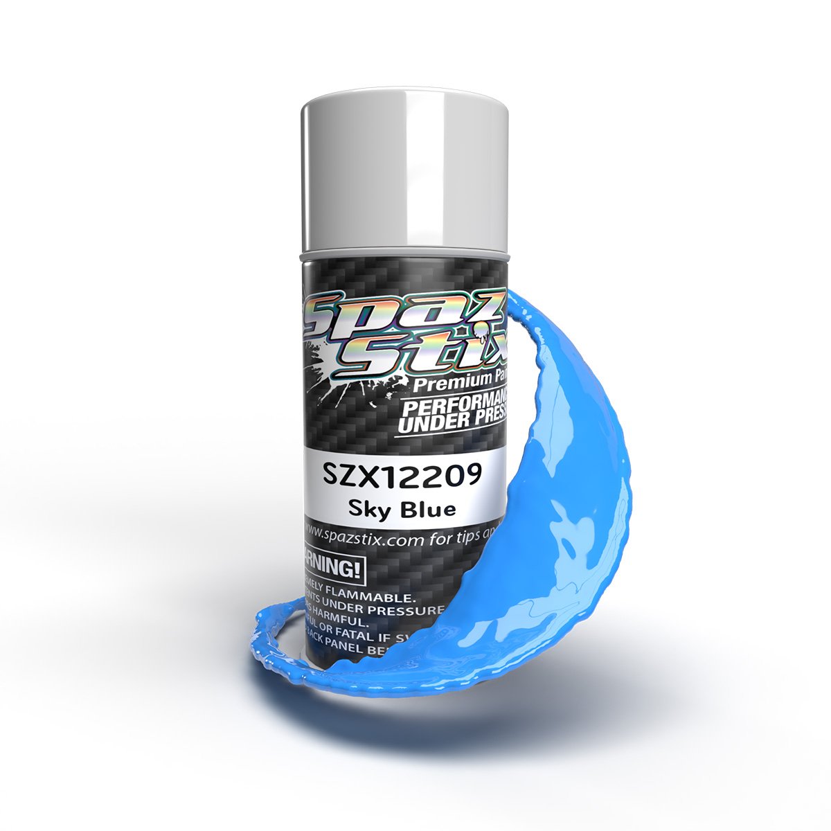 SOLID SKY BLUE AEROSOL PAINT 3.5OZ