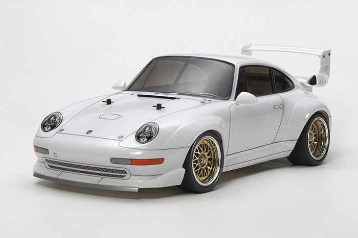 1/10 R/C Porsche 911 Carrera RSR 2.8, White Painted Body, (BT-01)