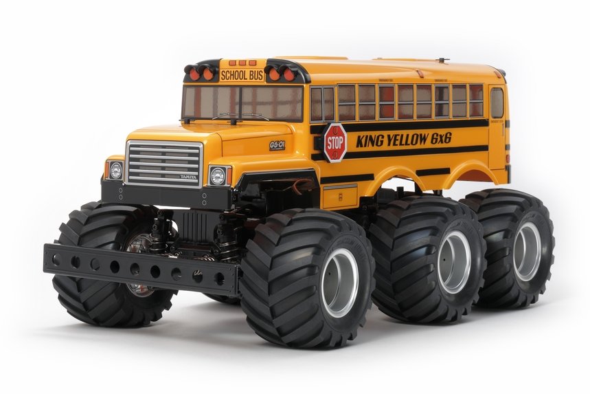 1/18 King Yellow 6x6 Painted Body G6-01 4WD