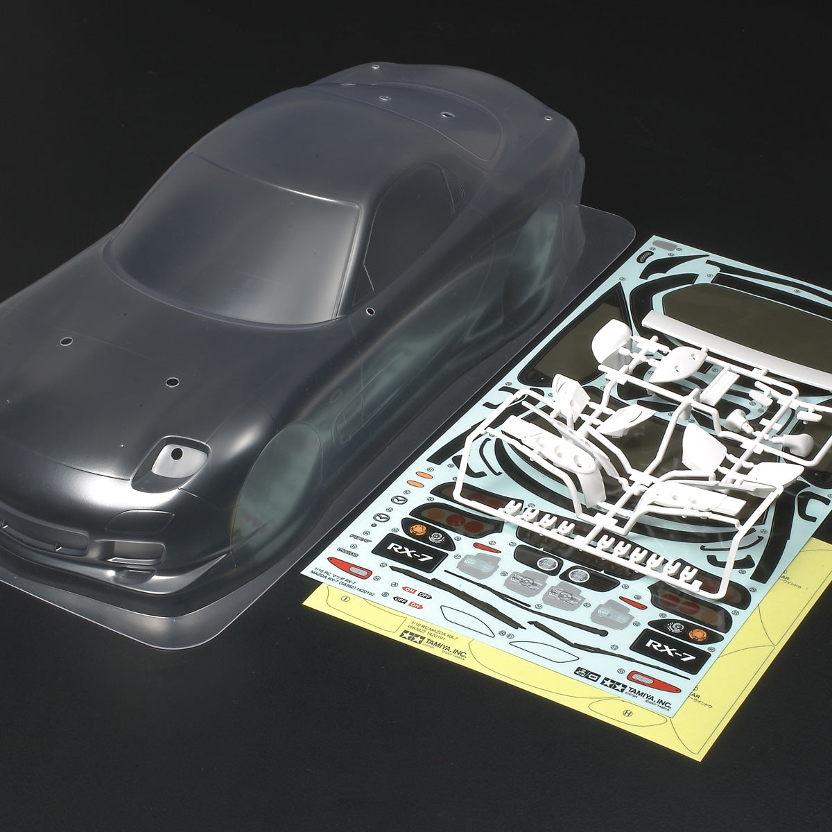 51270 1/10 Mazda RX-7 Body Parts Set
