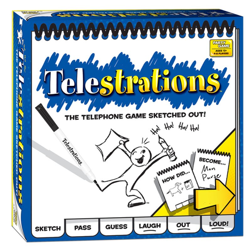 Telestrations 12 Player: The Party Pack The Telestrations Party Pack Brings More Laughter!