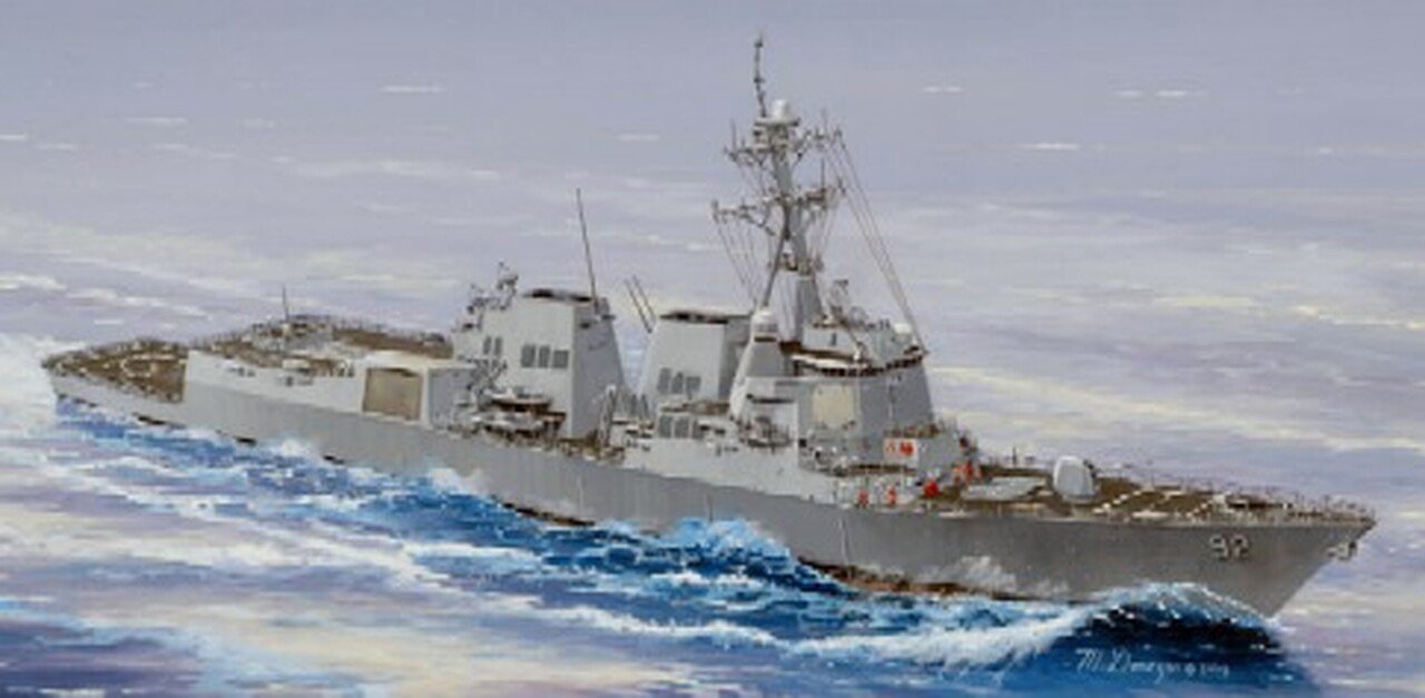 USS Momsen DDG-92 Arleigh Burke Class Missile Destroyer