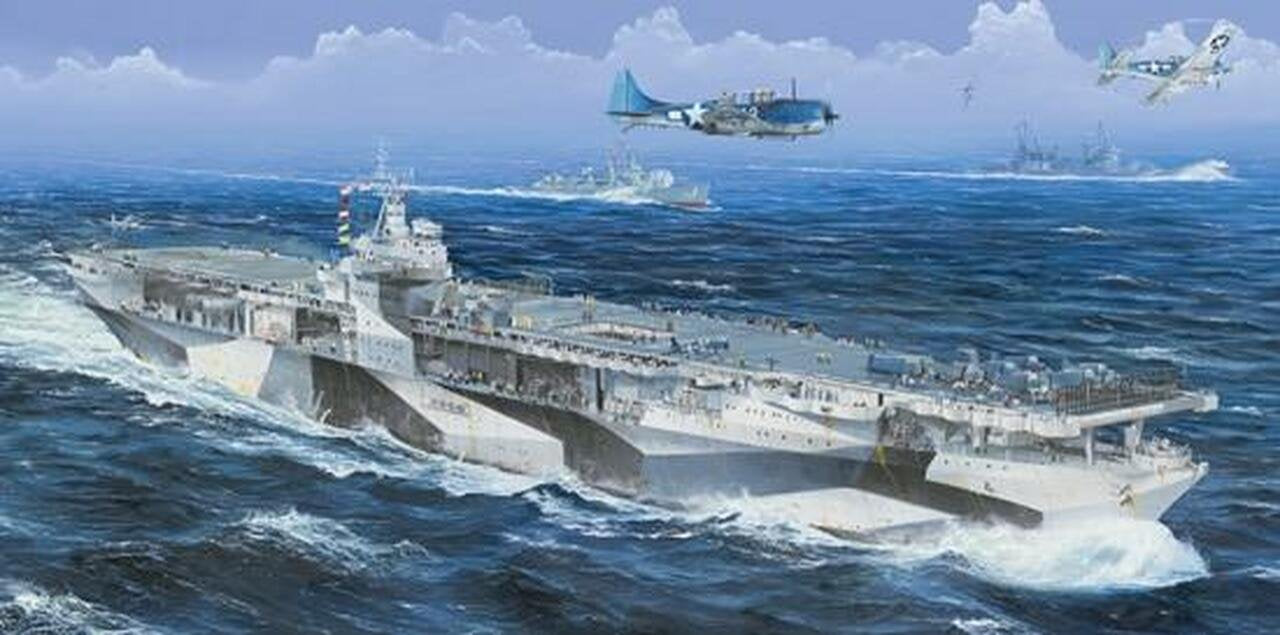 1/350 Trumpeter USS Ranger CV4 Aircraft Carrier 1942