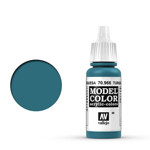 70.966 Turquoise Matt 17 ml.