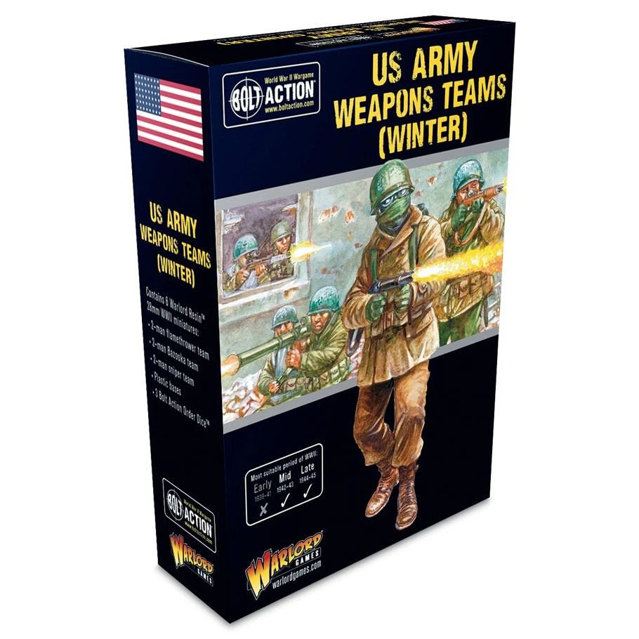 US Army (Winter) weapons teams
