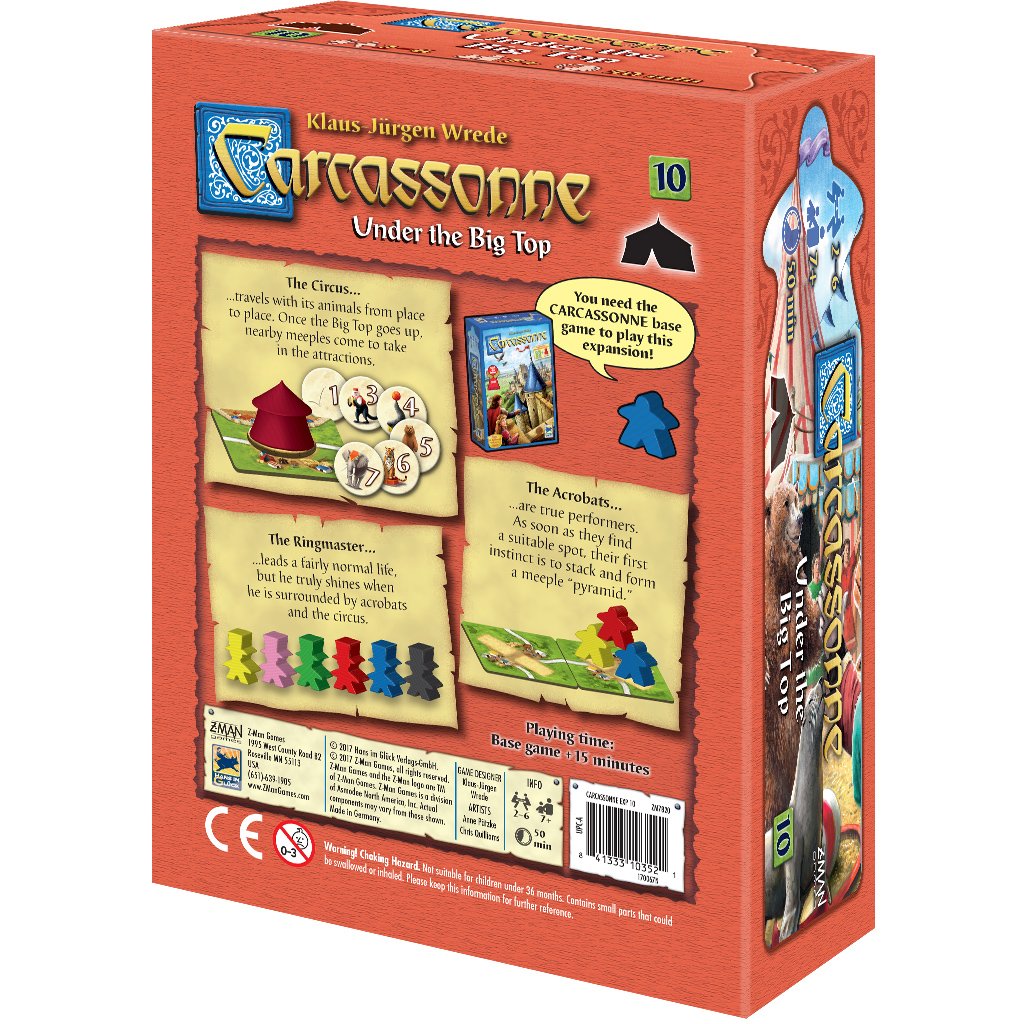 CARCASSONNE EXP 10: UNDER THE BIG TOP